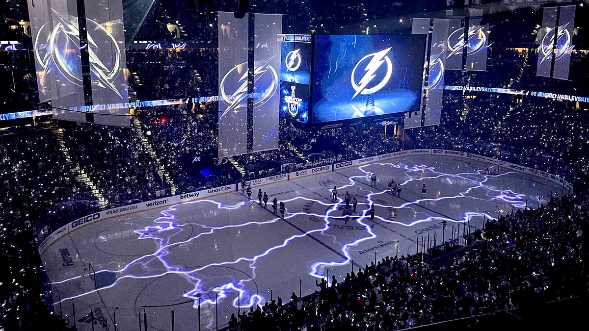 WHY ARE THEY DESTROYING THINGS?! Inside Amalie Arena For The
