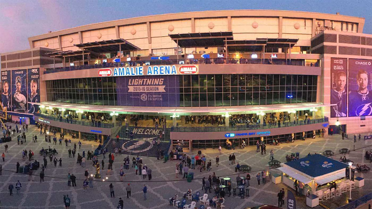 Tampa Bay Lightning vs. New Jersey Devils Amalie Arena Tampa, FL